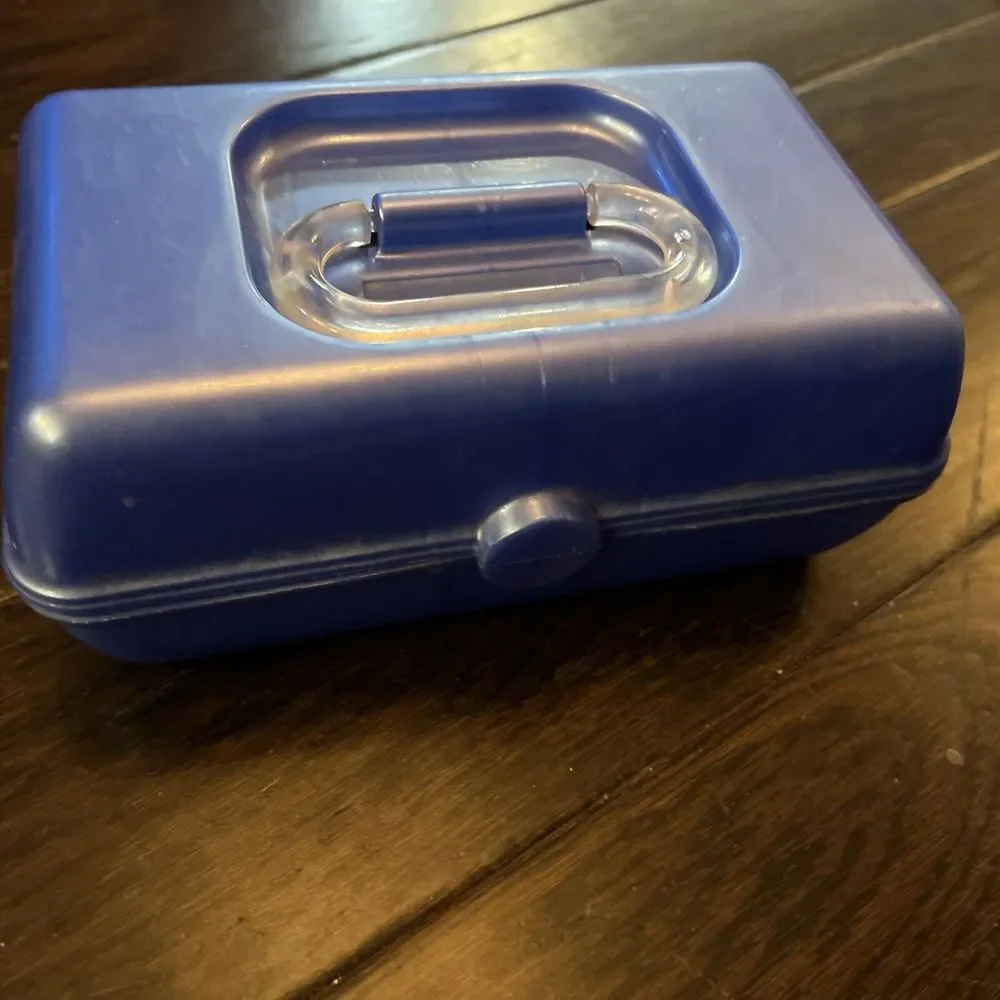 CABOODLES 90's Small Makeup Jewelry Mini Organizer Travel Case w/ Mirror
